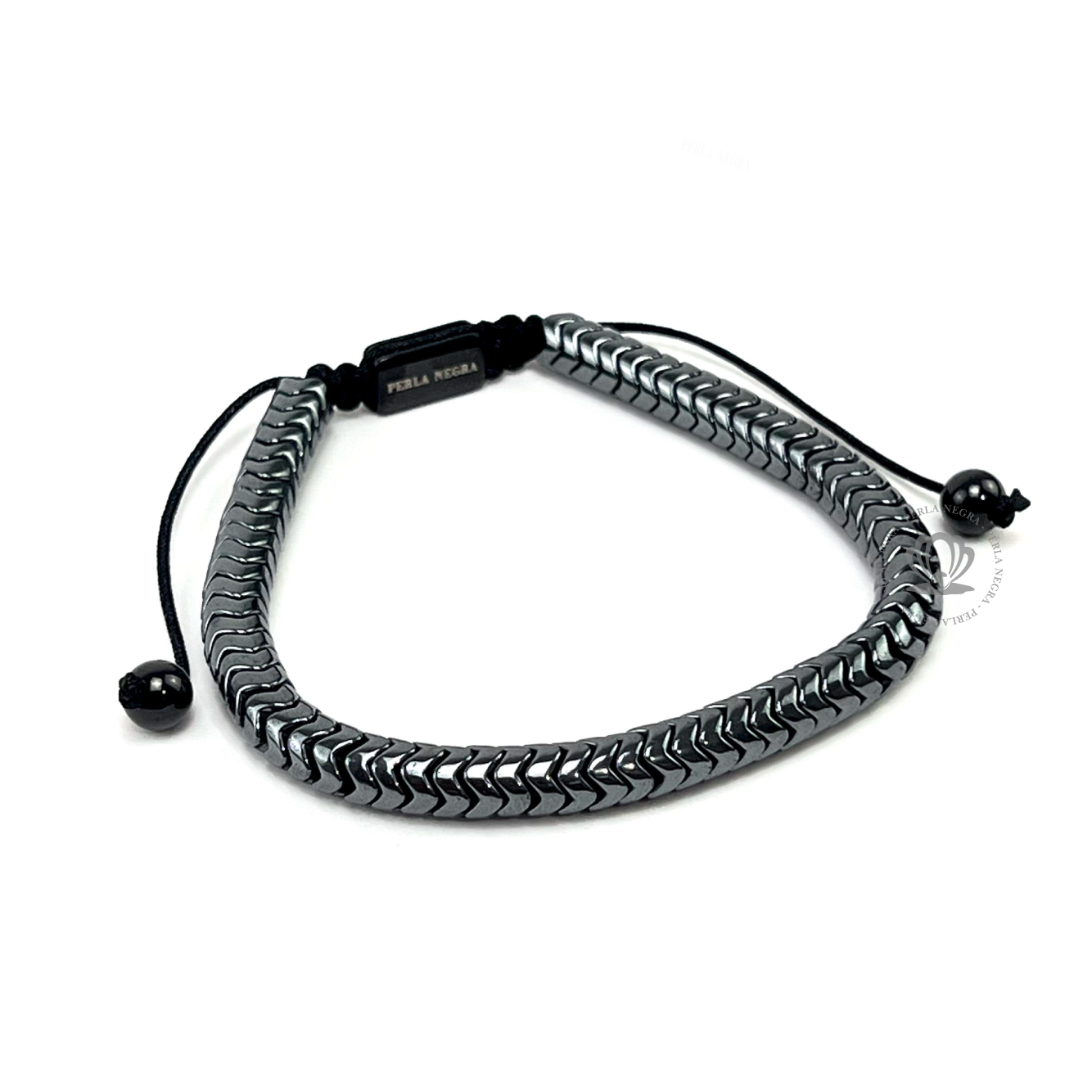 Black Hematite Snake Bracelet