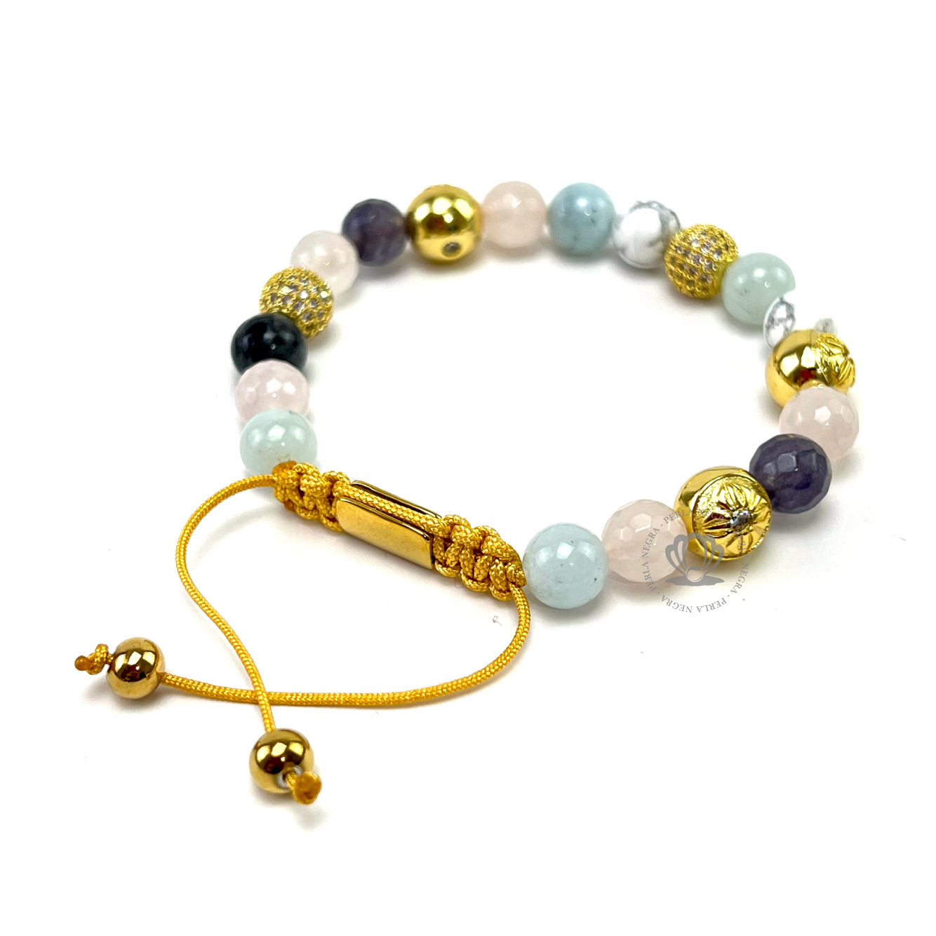 Luxury Howlite & Quartz Women Bracelet