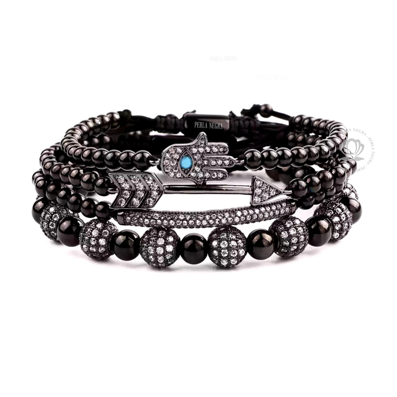 Rhodium & Clear Cz Women Set