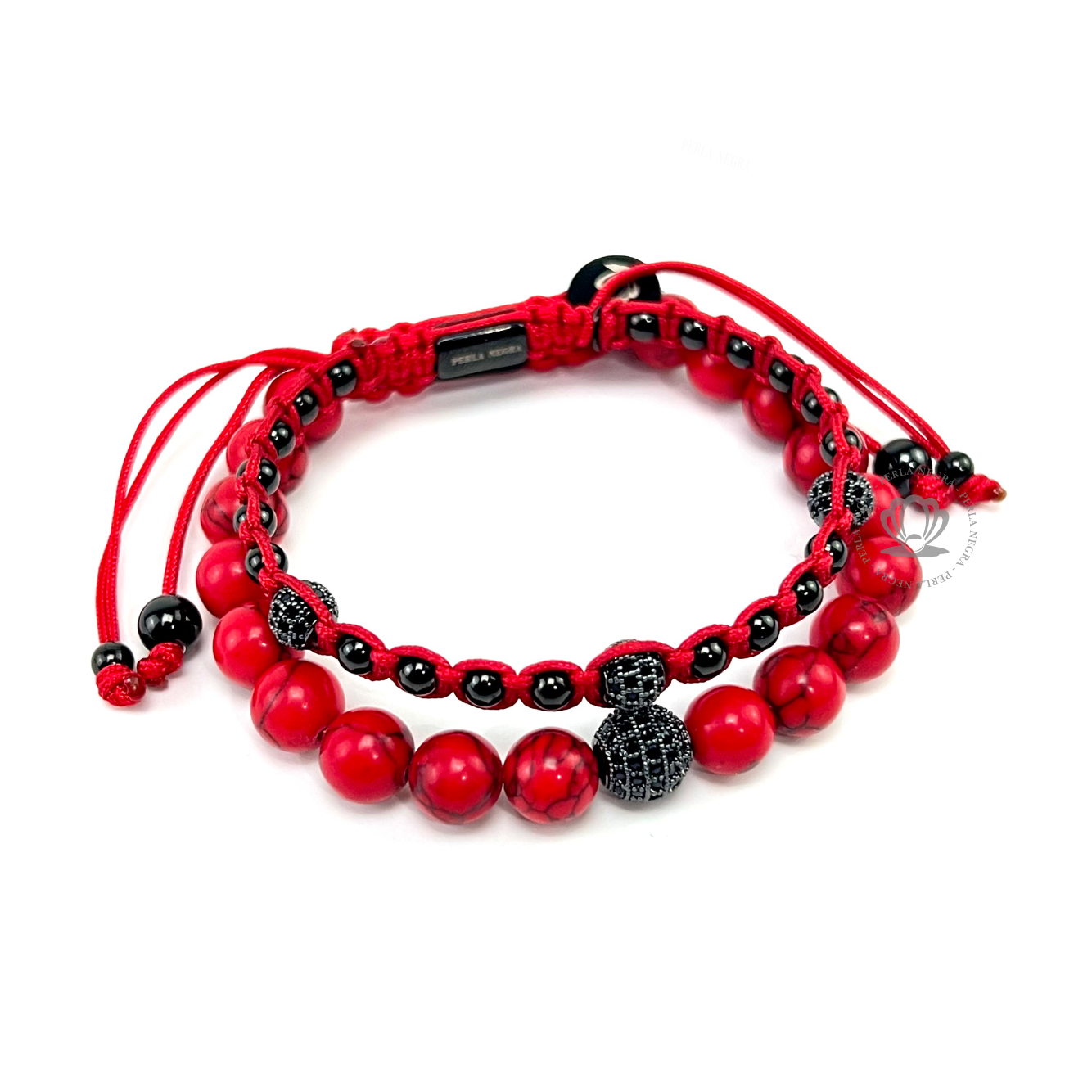 Red Turquoise Beads Set